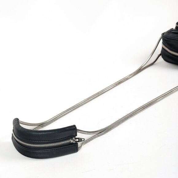 Alexander Wang Mini Brenda Black Leather Crossbody Bag - Picture 5 of 10